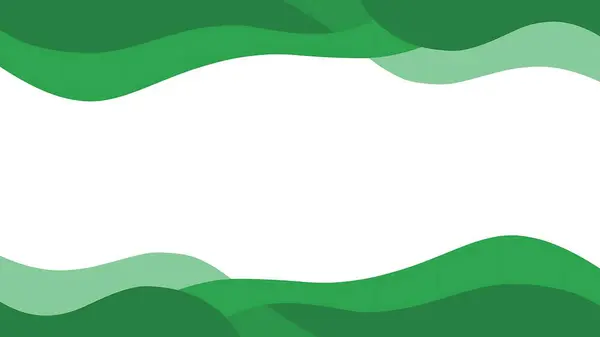 tasarım için yeşil dalga arkaplanı