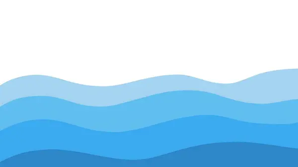 Su dalgaları ikonu. vektör illüstrasyonu