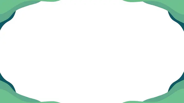 metin için çerçeve ile yeşil arkaplan