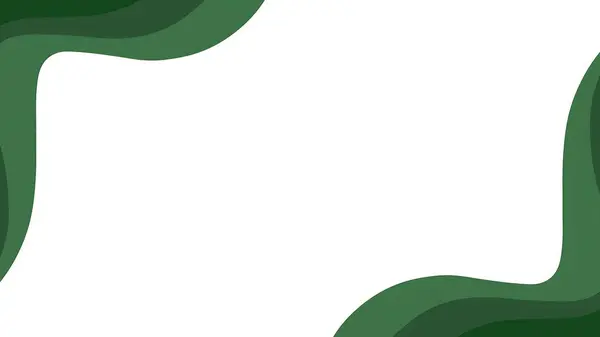 Dalgalı soyut yeşil arkaplan