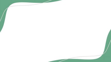 yeşil renk pankart şablonu