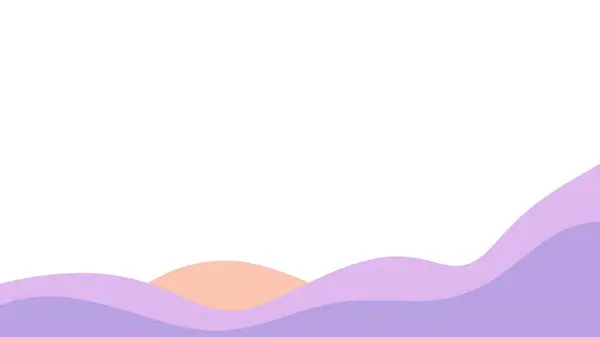 Modern düz renk basit dinamik şekilleri şekillendirir