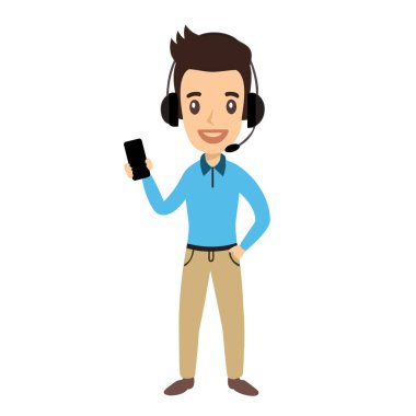 Telefonla Gülümseyen Müşteri Hizmetleri Temsilcisi