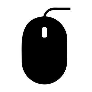 Biçimlendirilmiş Kablolu Fare Resimlendirme Dijital Aygıt Sembolü
