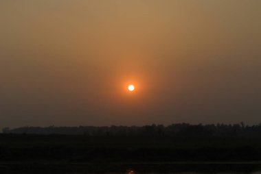 Akşamları güzel gün batımı