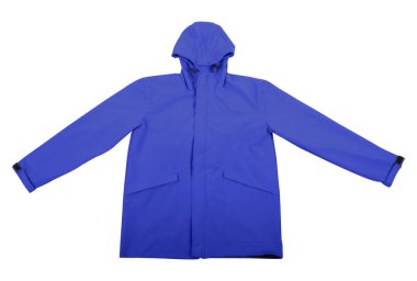 Erkekler ve kadınlar için mavi parka ceket ya da kışlık ceket