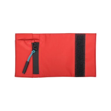 Su geçirmez seyahat edilebilir cüzdan beyaz arka planda izole