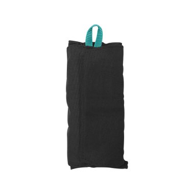 Omuz yastığı taşıyıcı çantası izole edilmiş beyaz arkaplan