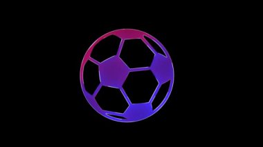 futbol topu siyah arkaplanda
