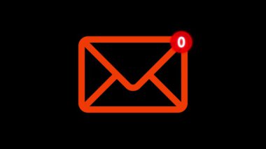 e- posta simgesi, vektör illüstrasyonu