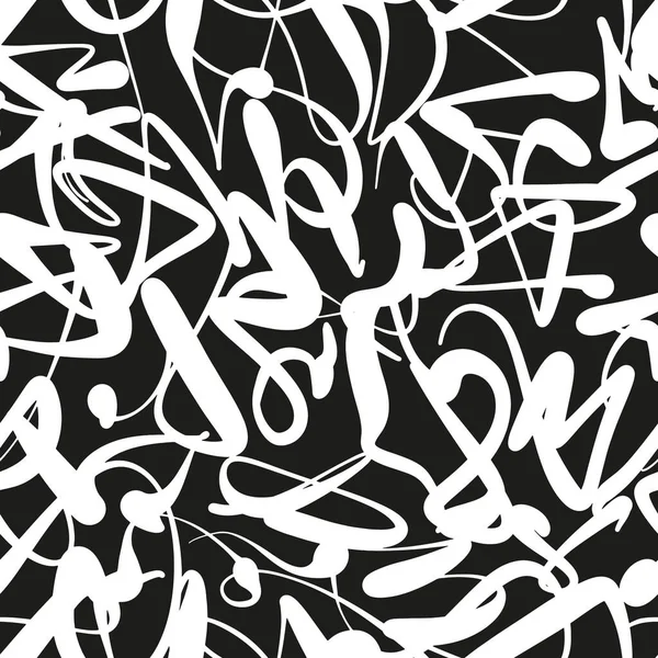 Éléments Abstraits Motif Sans Couture Conception Impression Vectorielle — Image vectorielle
