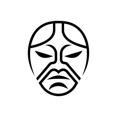 Kabile Yüzü Maskesi Tasarımı Kalın Çizgiler ve Simetrik Özelliklerle İlham Verdi