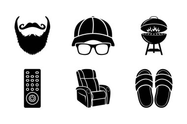 Babalar Günü Sembol Simgeleri En İyi Baba Kupası, Aletler, Hediye Kutusu, Kravat, Cüzdan, Saat