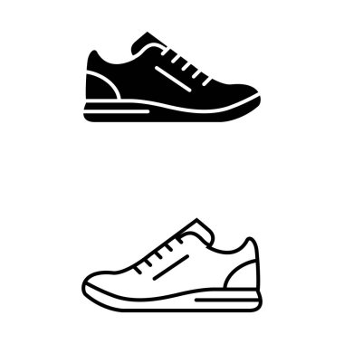 Spor ayakkabıları spor antrenmanı için spor ayakkabı vektörü, spor ayakkabısı tasarımı