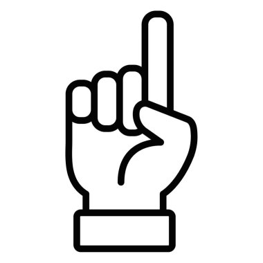 El çizgisi simgesi işaretleniyor. Düzenlenebilir vuruş.