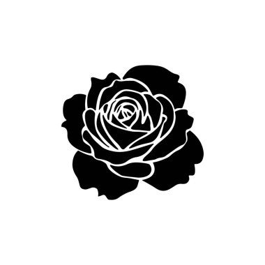 logo simgesi siluet vektör sanat illüstrasyonu 