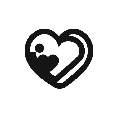 logo simgesi siluet vektör sanatı 