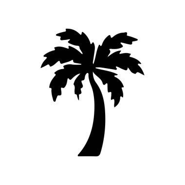 ağaç illüstrasyon vektör sanatı silueti 