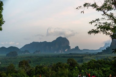Güney Tayland 'da güzel bir manzara. Yüksek kalite fotoğraf