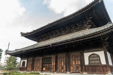 Gion, Japonya 'daki Kenninji Tapınağı. Yüksek kalite fotoğraf