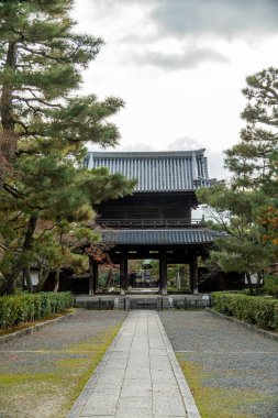 the Kenninji Temple in Gion, Japan . High quality photo clipart