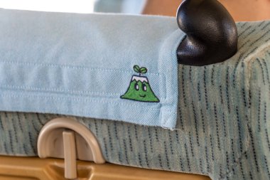 Fujiyama, Japonya 'da Fuji Dağı çizgi filmi. Yüksek kalite fotoğraf