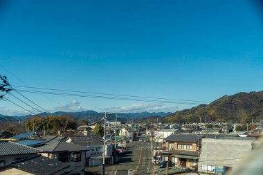 Japon kırsal kesiminde kırsal alan. Yüksek kalite fotoğraf