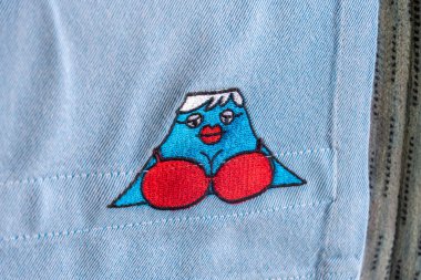 Fujiyama, Japonya 'da Fuji Dağı çizgi filmi. Yüksek kalite fotoğraf