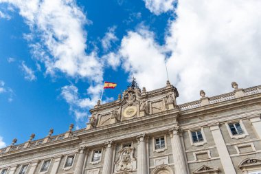 Madrid, İspanya 'da bir gün. Yüksek kalite fotoğraf
