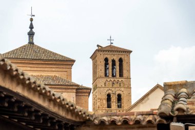 Toledo İspanya 'daki eski mimari. Yüksek kalite fotoğraf