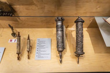 Toledo İspanya 'daki sinagog. Yüksek kalite fotoğraf