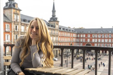  Madrid, İspanya 'da bir gün. Yüksek kalite fotoğraf