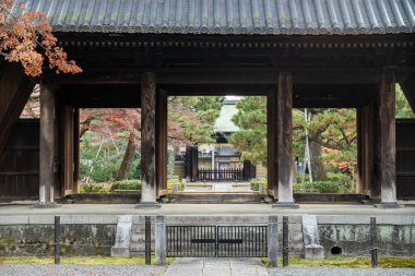 Gion, Japonya 'daki Kenninji Tapınağı. Yüksek kalite fotoğraf