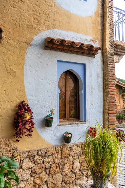 Kuzey Fas 'ta otantik mimari. Yüksek kalite fotoğraf