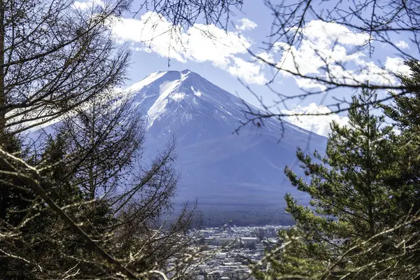 Japonya 'daki Fuji Dağı. Yüksek kalite fotoğraf