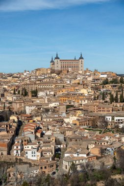 İspanya 'daki Toledo manzarası. Yüksek kalite fotoğraf
