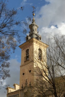 Toledo İspanya 'daki eski mimari. Yüksek kalite fotoğraf