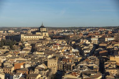 Toledo İspanya 'daki eski mimari. Yüksek kalite fotoğraf