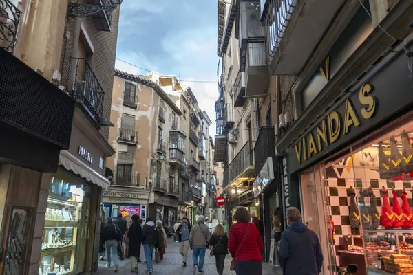 Toledo İspanya 'daki eski mimari. Yüksek kalite fotoğraf