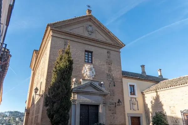 Toledo İspanya 'daki eski mimari. Yüksek kalite fotoğraf