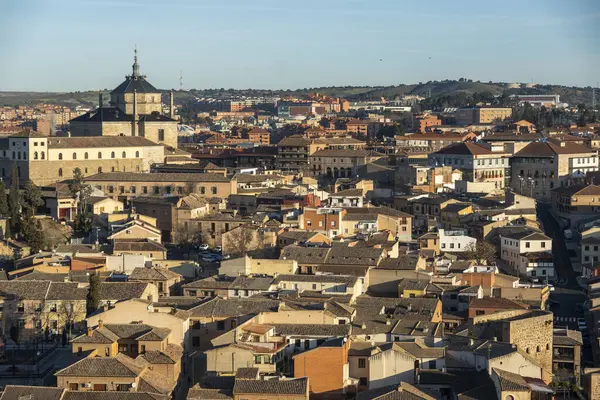 Toledo İspanya 'daki eski mimari. Yüksek kalite fotoğraf