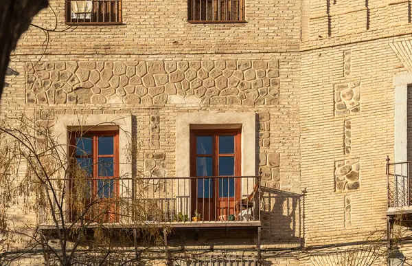 Toledo İspanya 'daki eski mimari. Yüksek kalite fotoğraf