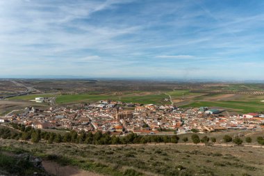 İspanya 'nın güneyindeki kale harabeleri. Yüksek kalite fotoğraf
