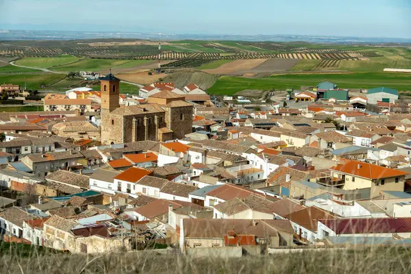 İspanya 'daki Toledo manzarası. Yüksek kalite fotoğraf