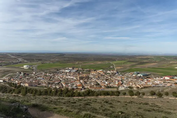 İspanya 'nın güneyindeki kale harabeleri. Yüksek kalite fotoğraf