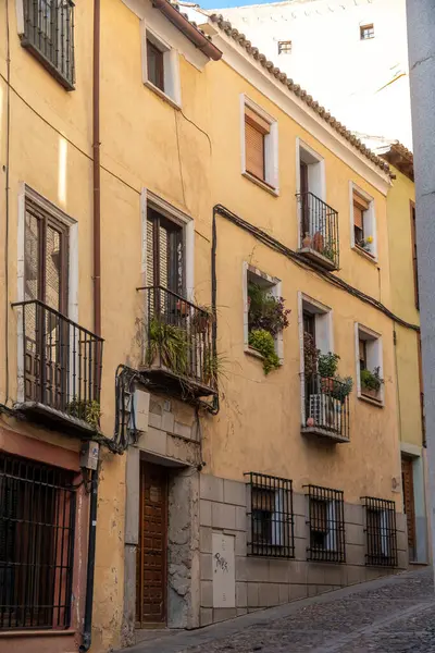 Toledo İspanya 'daki eski mimari. Yüksek kalite fotoğraf