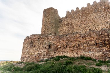 İspanya 'nın güneyindeki kale harabeleri. Yüksek kalite fotoğraf