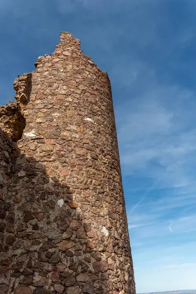İspanya 'nın güneyindeki kale harabeleri. Yüksek kalite fotoğraf
