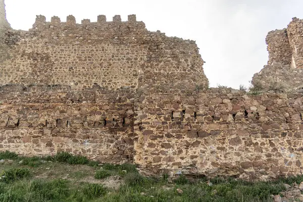 İspanya 'nın güneyindeki kale harabeleri. Yüksek kalite fotoğraf