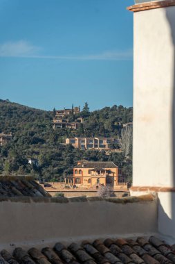 Toledo İspanya 'daki eski mimari. Yüksek kalite fotoğraf